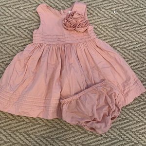 18 mos 100% Cotton (cotton poly lined) dress